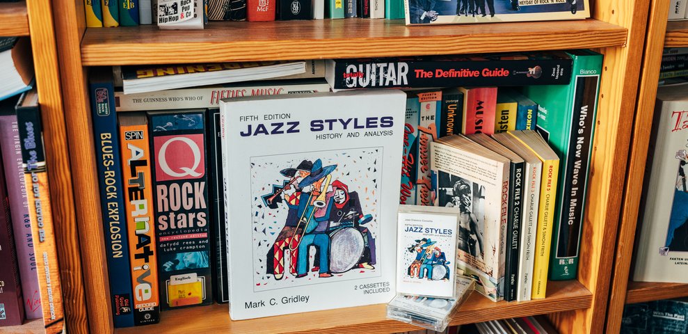 Mark C. Gridleys Buch „Jazz Styles. History and Analysis“ (1994).
