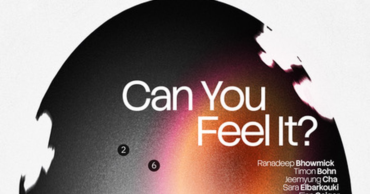 Can you feel it? Digital Media Master Projects 2026 | HfK Bremen