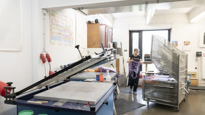 Siebdruckwerkstatt
