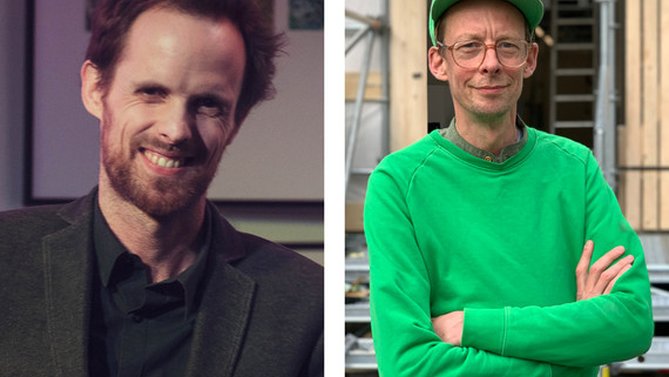 Erwan Tacher und Tim Voss – Kuratoren Open-Space-Programm
