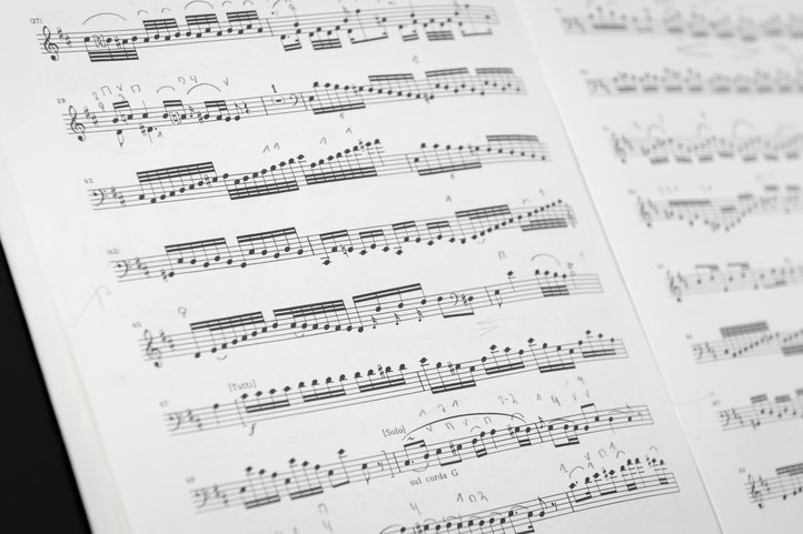 Open score densely filled with musical notation.