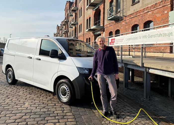 Dr. Ulrich Wischnath, Klimaschutzmanager an der HfK Bremen
