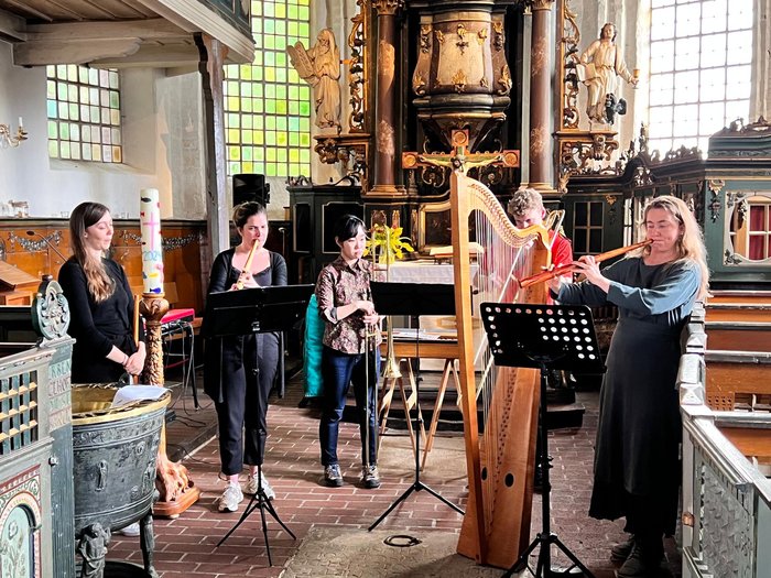 HfK-Studierende konzertieren in der St.-Nicolai-Kirche in Borstel.